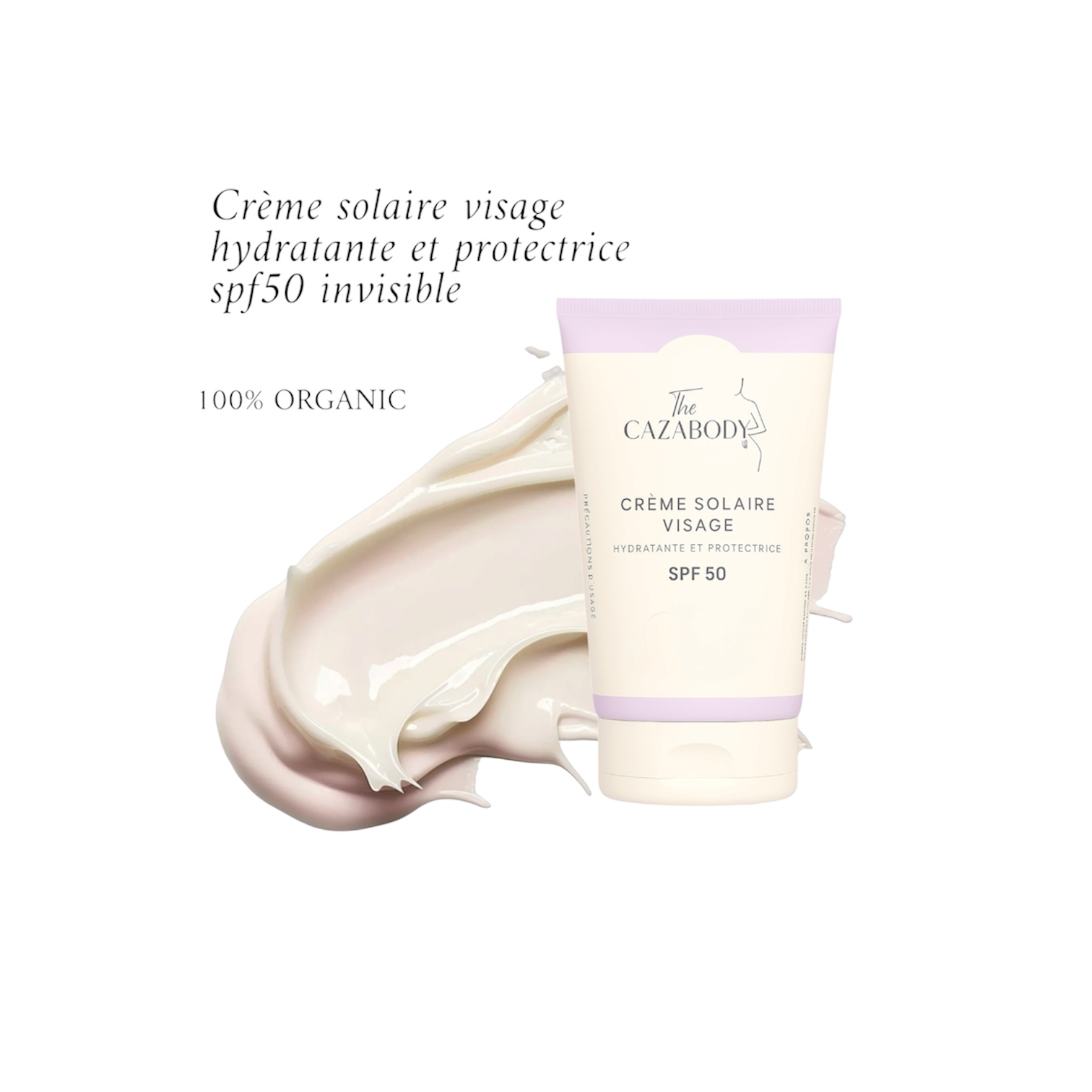 Crème Solaire SPF 50 Invisible