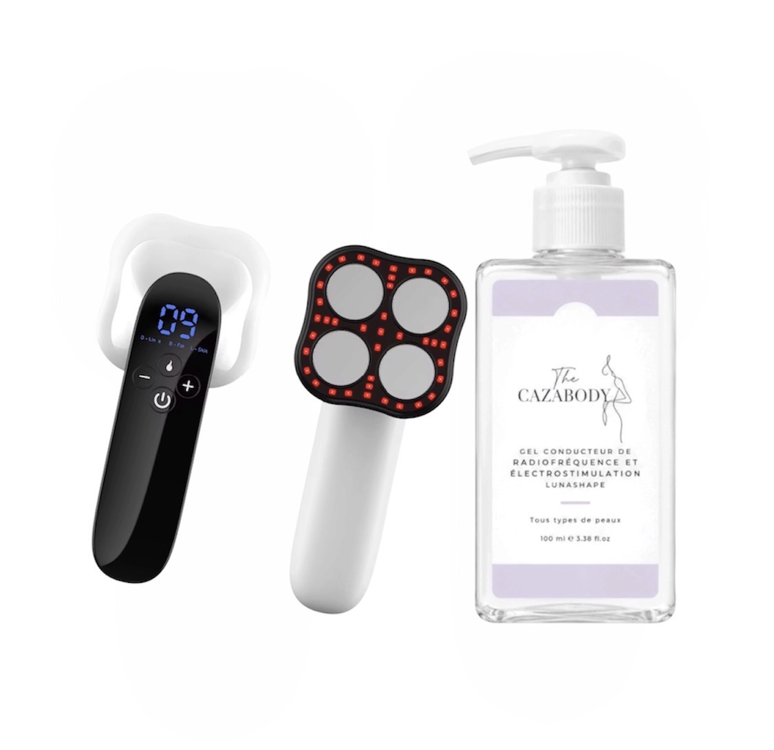 Pack minceur · Gel conducteur & Lunashape
